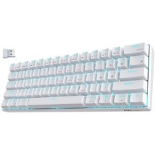 61 Key Mechanical Keyboard, Wireless BT 5.0, 2.4G, USB-C, Backlit picture