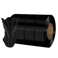 eSUN PLA Basic Refilament 1.75mm Black, 3D Printer Refill PLA | 4KG Spoolless... picture