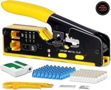 Kit de herramientas de crimpado para RJ45, crimpadora Ethernet todo en uno.neuvo picture