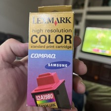Lexmark 80 (12A1980) Color Ink Cartridge GENUINE NEW picture