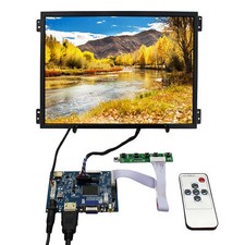HDVGA AV LCD Controller Board 10.4 in 1024x768 IPS LCD 600nit Brightness picture