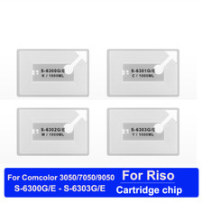 Cartridge Chip for Riso 3050 7050 9050 S-6300G/E S-6301G/E S-6302G/E S-6303G/E picture
