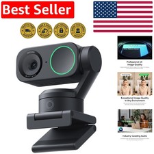 Insta360 Link 2 4K Webcam with AI Tracking and Crystal Clear Audio for Streaming picture