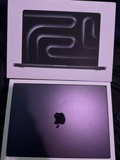 apple MacBook, space black, 14in, used - really good picture