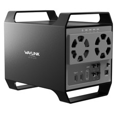 4-Bay Hard Drive Enclosure for 2.5/3.5'' SATA HDD/SSD with 2 Cooling Fans HDMI picture