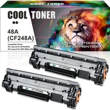 2PK CF248A 48A Toner Cartridge For HP LaserJet M15 M15w M28a M28w M29w M16w M31w picture
