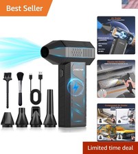 Rechargeable Air Duster with 3 Speed Settings - Portable & Compact Design picture