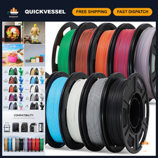 10 Color 1.75mm Matte PLA 3D Printer Filament Bundle - 250g Each, High Quality picture