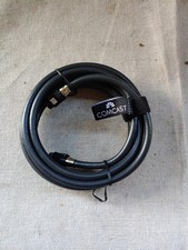 Coax Comcast Xfinity Black Cable PPC Perfect Flex 6 Series 18 AWG CATVX 10FT KB picture