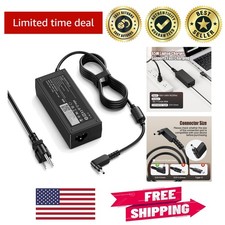 Reliable 65W Power Adapter for Acer Laptops – Includes AC Power Cord & Manual picture