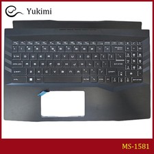 MS-1581 FOR MSI GL66 BlackLaptop C Shell Cover With Colorful Backlit keyboard picture