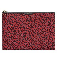 Wouf Laptop Sleeve Red Leopard picture