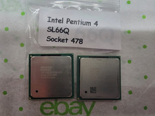 LOT OF TWO - Intel P4 1.8ghz Pin 400MHz 512kb Socket 478 CPU Processor - SL66Q picture