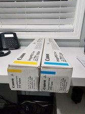 Canon T11 Cyan, Yellow Toner Imagepress V1000 Lot of 2 picture