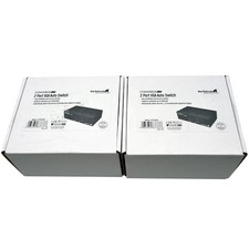 Lot of 2 Startech.com ST122VGAU 2-Port VGA External Monitor Auto Switch Bundle picture