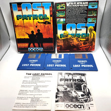 Lost Patrol Game for Atari ST Computer by Ocean - Big Box / W Manual picture
