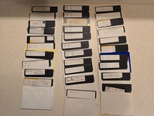 Vintage Commodore 64 C64 Software 5.25