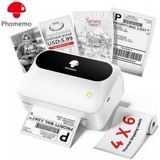 Phomemo M421 Label Printer Bluetooth & USB 4 x 6 Upgraded for 40-106mm Label picture