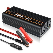 800W Power Inverter, Inverter 12V to 110V with 2 AC Outlets, 2.1A USB Port, C... picture