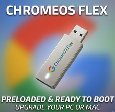 Chrome OS ChromeOS Flex Installer USB Drive - Replace/Upgrade Windows or Mac picture