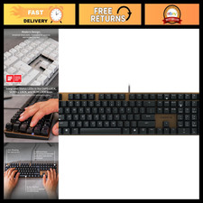 Wired Mechanical Office Keyboard with Brown Switches - Cherry MX2A, Ergonomic De picture