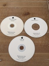 Apple Mac OS X Tiger 10.4 iLife 06 AppleWorks 6 Replacement Disc Lot Vintage picture