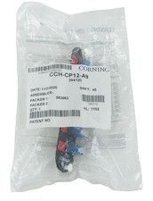 Corning CCH-CP12-A9 Fiber Adapter Panel, 6 LC Duplex OS2 Singlemode ~STSI picture