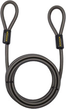 Security Tether Cable, Vinyl Coated Steel Cable with 2 Loops picture