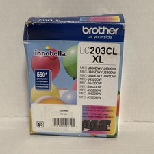 Brother LC203CL XL Ink Cartridge Value Pack Exp: 07/2027  Missing Yellow picture