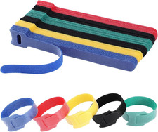 120PCS 6 Inch Cable Ties Reusable Multi-Purpose Wire Ties Cord Organizer Adjusta picture