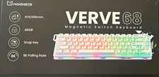 Monsgeek VERVE68 Wired Mechanical Keyboard RGB QWERTY English Black picture