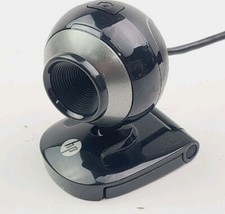 HP Webcam HD-2200 Black & Silver Hp USB 2.0 Tested With Software CD  picture