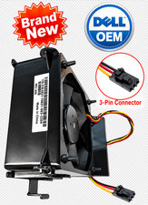 Brand New Genuine Dell Dimension 4500 4600 Rear Cooling Fan 3-Pin 0D1601 D1601 picture