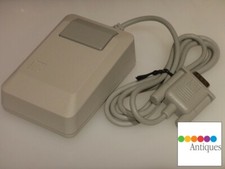 NEW Apple Mouse IIe Vintage Desktop Mouse Macintosh M0100 Platinum Gray Rare picture
