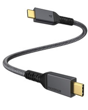 [1.6Ft] Thunderbolt 4 Cable, Short Thunderbolt Cable 40Gbps with 240W Charging a picture