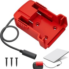 Portable Starlink Mini Battery Adapter - 1FT Red Power Cable for Mobile Internet picture