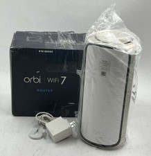 NETGEAR RBE971 ORBI 970 SERIES QUAD-BAND WIFI 7 MESH ROUTER picture