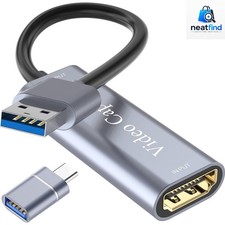 Video Capture Card, Video Recording Card Wonderful 4K HDMI to 1080P USB C for... picture