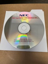 NEC SuperScript 1260 Solutions CD picture