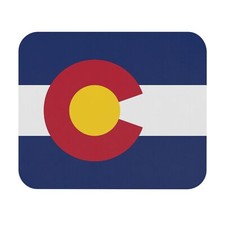 State Pride Mouse Pad, Colorado Edition, Flag Enthusiast Desk Accessory picture