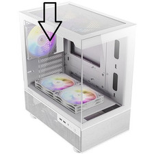 ANTEC CX200M White PC Computer Case Glass AN11-2010 picture