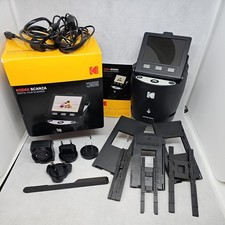 Kodak Scanza Digital Film Scanner Black Complete With Attachments And Box (F1) picture