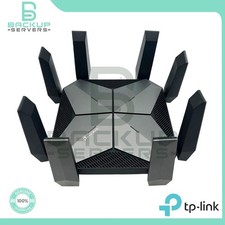 TP-Link Archer AXE300 AXE16000 Quad-Band WiFi 6E Router Dual 10GbE Ports picture