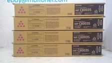 Genuine Ricoh MP C6003S Magenta Toner Cartridge *LOT OF 4* 841867 841851 picture