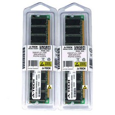 2GB 2 x 1GB DDR 1 Desktop Modules 2700 Low Density 184pin 184-pin Memory Ram Lot picture