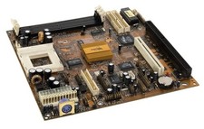Motherboard PC CHIPS M585LMR SOCKET 7 SDRAM PCI ISA Baby-AT picture