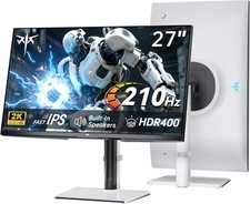 KTC H27T6 27inch Gaming Monitor 2K 1440P 210Hz,Fast IPS,Adaptive Sync PC Monitor picture