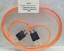 1 - Fiber Optic Cable  (6ft/2m) Duplex MultiMode 62.5/125 SC/SC picture