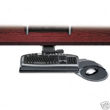 Fellowes  8036001 Deluxe Professional Series AdjustableKeyboard Manager picture