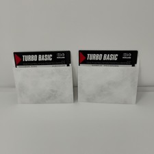 Borland TURBO BASIC Vintage 1986 Computer Software 5.25